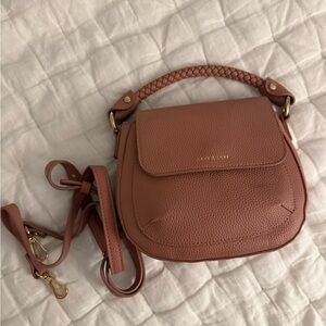Love & Lore Dusty Rose Braided-Handle Crossbody